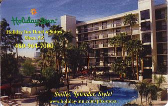 Hotel Keycard Holiday Inn Arizona (State) U.S.A. (State) Front
