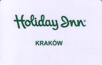 Hotel Keycard Holiday Inn Krakow Poland Front