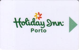 Hotel Keycard Holiday Inn Porto Portugal Front