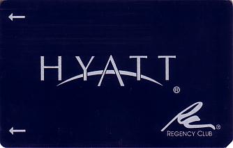 Hotel Keycard Hyatt Generic Front