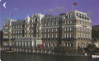 Hotel Keycard Inter-Continental Amsterdam Netherlands Front