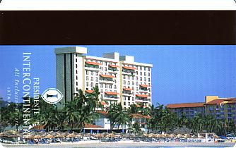 Hotel Keycard Inter-Continental Ixtapa Mexico Back