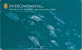 Hotel Keycard Inter-Continental  Mauritius Front