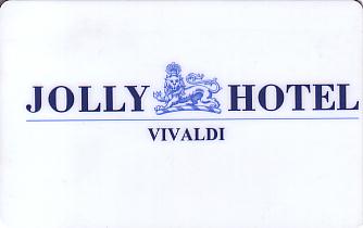 Hotel Keycard Jolly Hotels Vivaldi  Front