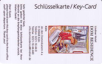 Hotel Keycard Lindner Cologne Germany Front
