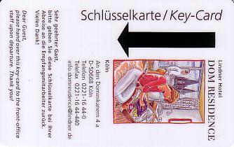 Hotel Keycard Lindner Cologne Germany Front