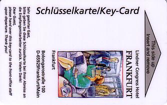 Hotel Keycard Lindner Frankfurt Germany Front