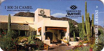 Hotel Keycard Marriott Camelback U.S.A. Front