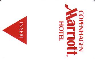 Hotel Keycard Marriott Copenhagen Denmark Front