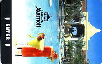 Hotel Keycard Marriott Curacao Netherlands Front