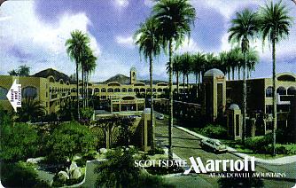 Hotel Keycard Marriott Scottsdale U.S.A. Front