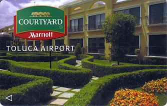Hotel Keycard Marriott - Courtyard Toluca Mexico Front