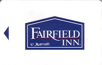 Hotel Keycard Marriott - Fairfield Inn & Suites Generic Front