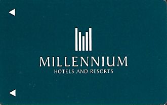 Hotel Keycard Millennium Generic Front