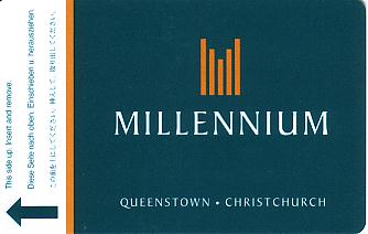 Hotel Keycard Millennium Queenstown New Zealand Front