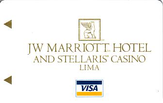 Hotel Keycard Marriott - JW Lima Peru Front