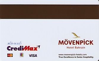 Hotel Keycard Movenpick  Bahrain Back