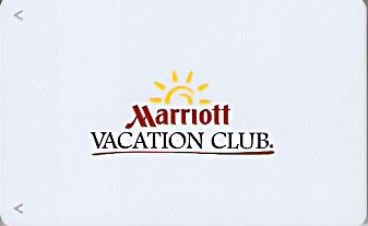 Hotel Keycard Marriott - Vacation Club Generic Front