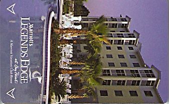 Hotel Keycard Marriott - Vacation Club Bay Point U.S.A. Front