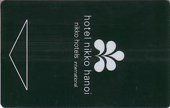 Hotel Keycard Nikko Hanoi Vietnam Front