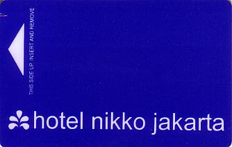 Hotel Keycard Nikko Jakarta Indonesia Front