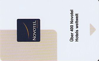 Hotel Keycard Novotel Generic Front