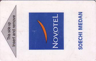 Hotel Keycard Novotel Medan Indonesia Front