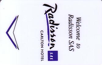 Hotel Keycard Radisson Generic Front