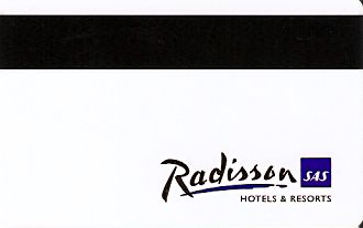 Hotel Keycard Radisson Hannover Germany Back