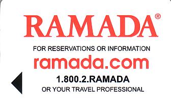 Hotel Keycard Ramada Generic Front