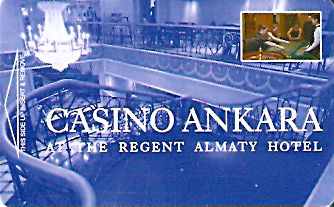 Hotel Keycard The Regent Almaty Kazakhstan Front