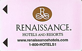 Hotel Keycard Renaissance Generic Front