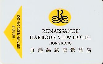 Hotel Keycard Renaissance  Hong Kong Front