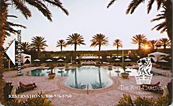 Hotel Keycard Ritz Carlton Orlando U.S.A. Front
