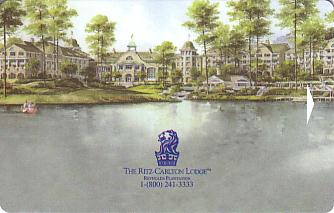 Hotel Keycard Ritz Carlton Plantation  Front