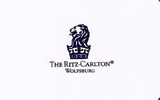 Hotel Keycard Ritz Carlton Wolfsbruch Germany Front