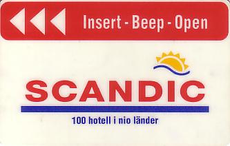 Hotel Keycard Scandic Generic Front