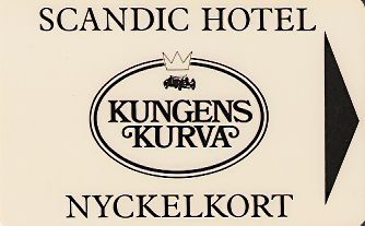 Hotel Keycard Scandic Huddinge Sweden Front