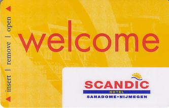 Hotel Keycard Scandic Nijmegen Netherlands Front
