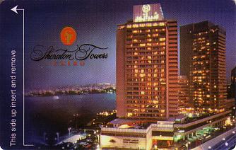 Hotel Keycard Sheraton Cairo Egypt Front