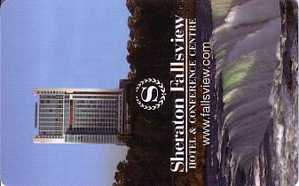 Hotel Keycard Sheraton Niagara Falls Canada Front