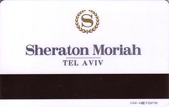 Hotel Keycard Sheraton Tel Aviv Israel Back