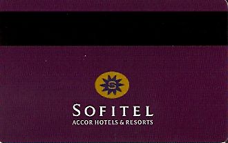 Hotel Keycard Sofitel Cologne Germany Back