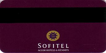 Hotel Keycard Sofitel Gent Belgium Back