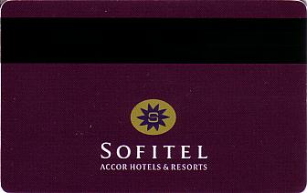 Hotel Keycard Sofitel Vienna Austria Back