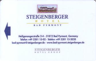 Hotel Keycard Steigenberger Bad Pyrmont Germany Front