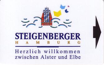 Hotel Keycard Steigenberger Hamburg Germany Front
