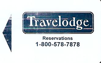 Hotel Keycard Travelodge Generic Front